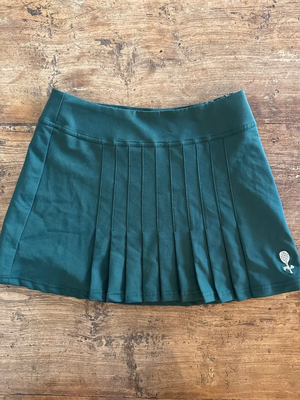 Vintage Fila green pleated tennis skirt  Small